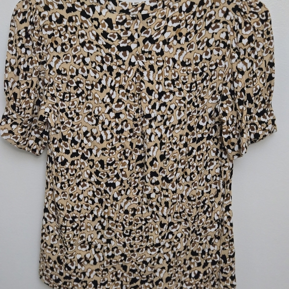 Elodie Short Sleeve Blouse Size Xs - Picture 2 of 4